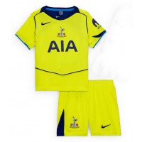Stroje piłkarskie Tottenham Hotspur Koszulka Trzeciej dla dzieci 2025-26 Krótki Rękaw (+ szorty)